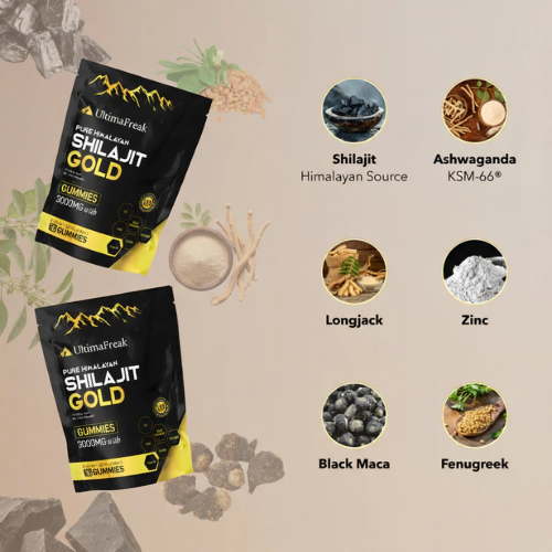 UltimaFreak™ - Gummies Shilajit purs
